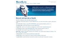 Desktop Screenshot of nautik.ro